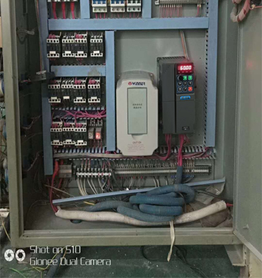 7.5kw变频器挤塑机应用